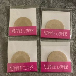 8 pairs Beige nipple covers